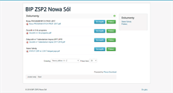 Desktop Screenshot of bip.zsp2-nitki.pl