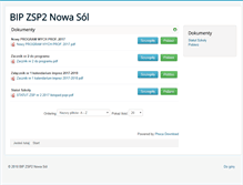Tablet Screenshot of bip.zsp2-nitki.pl